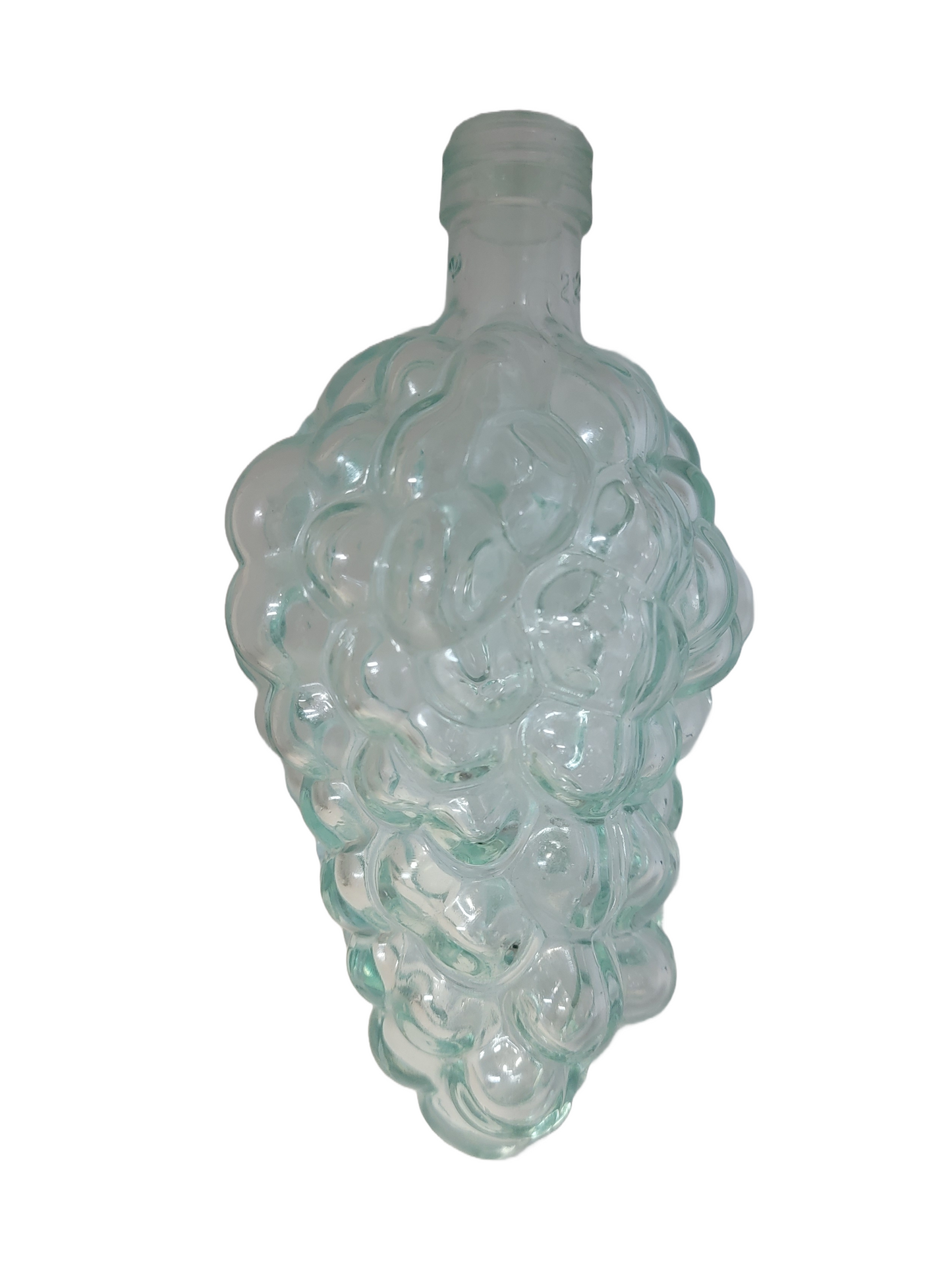 Glass Grape Jar made in Italy Vintage