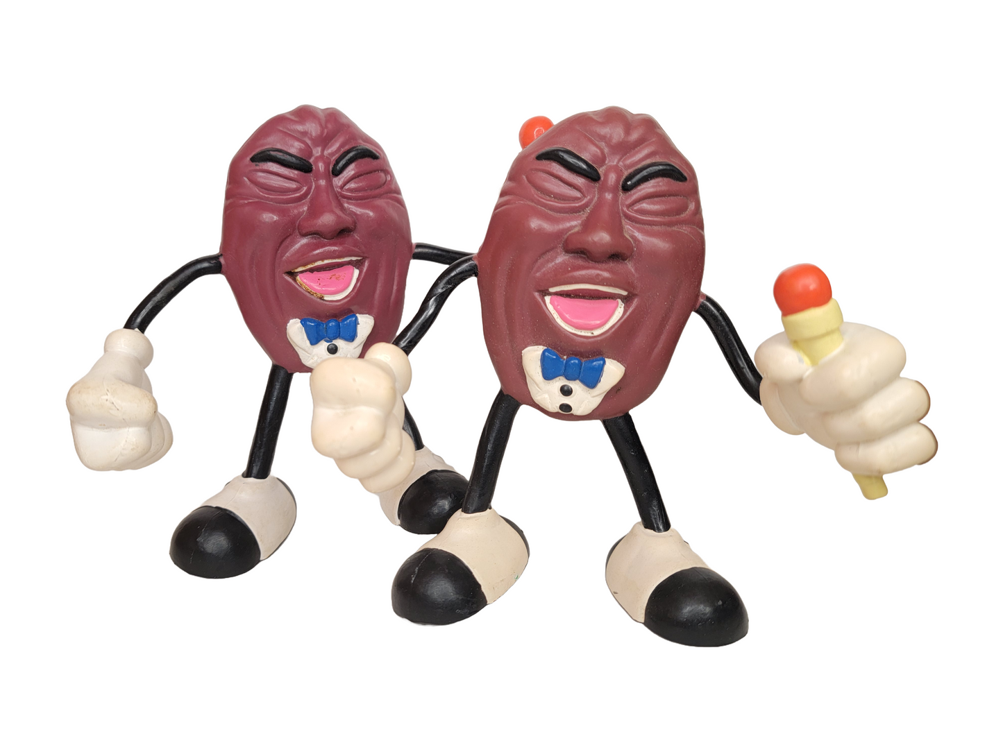 Vintage 1987 California Raisins Singer Bendable Action Figure