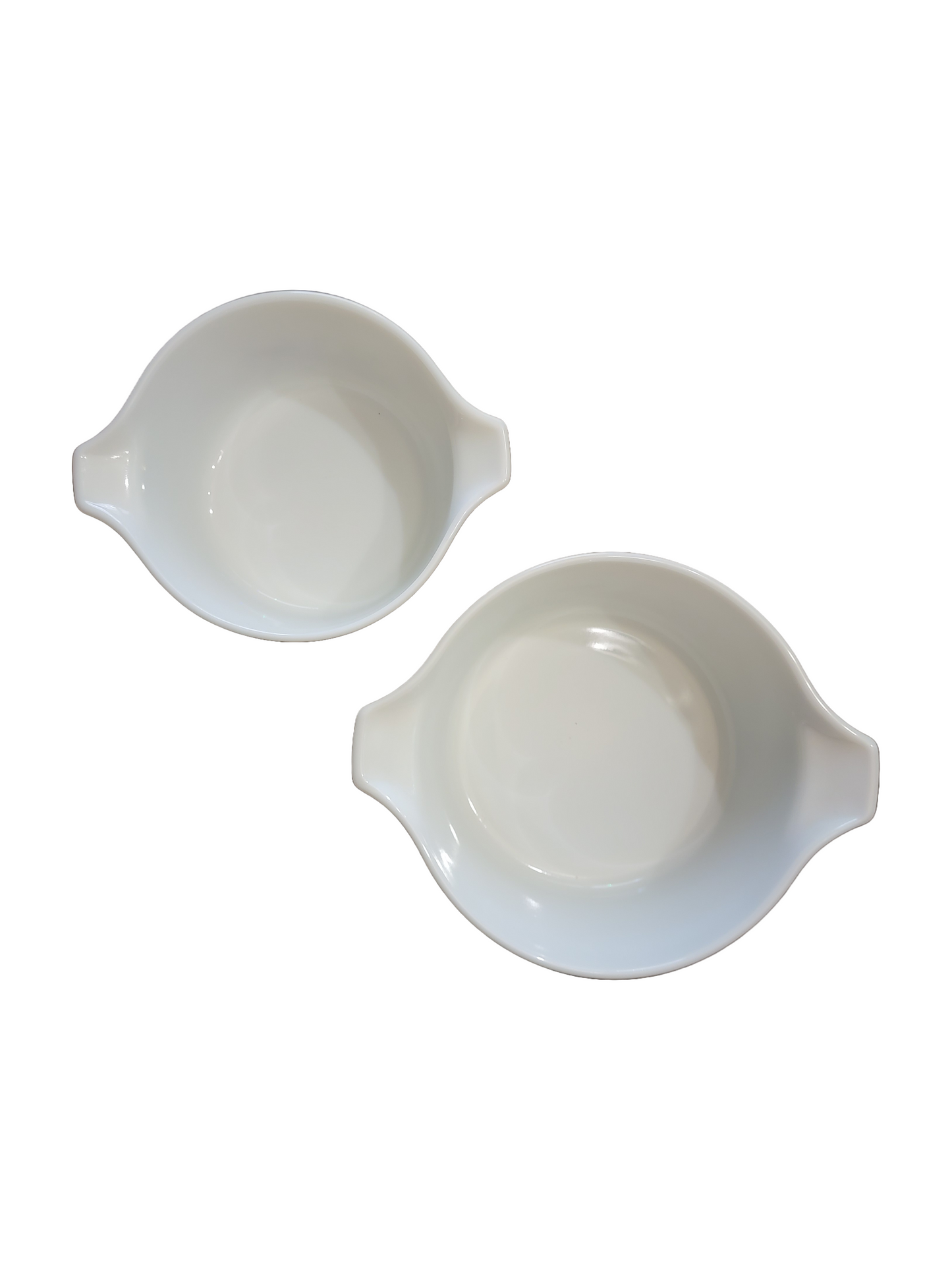 Set of 2 Vintage Pyrex Forest Fancy Bowls