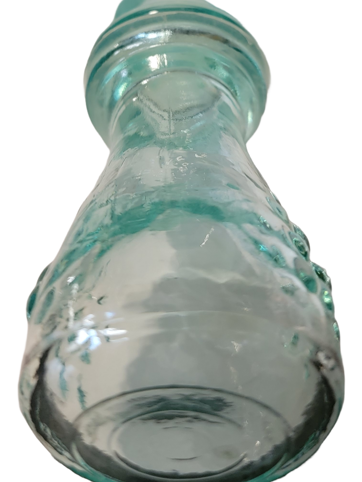 Glass Grape Decanter Vetreria Etrusca Mod Dep 500ml -Italy VTG