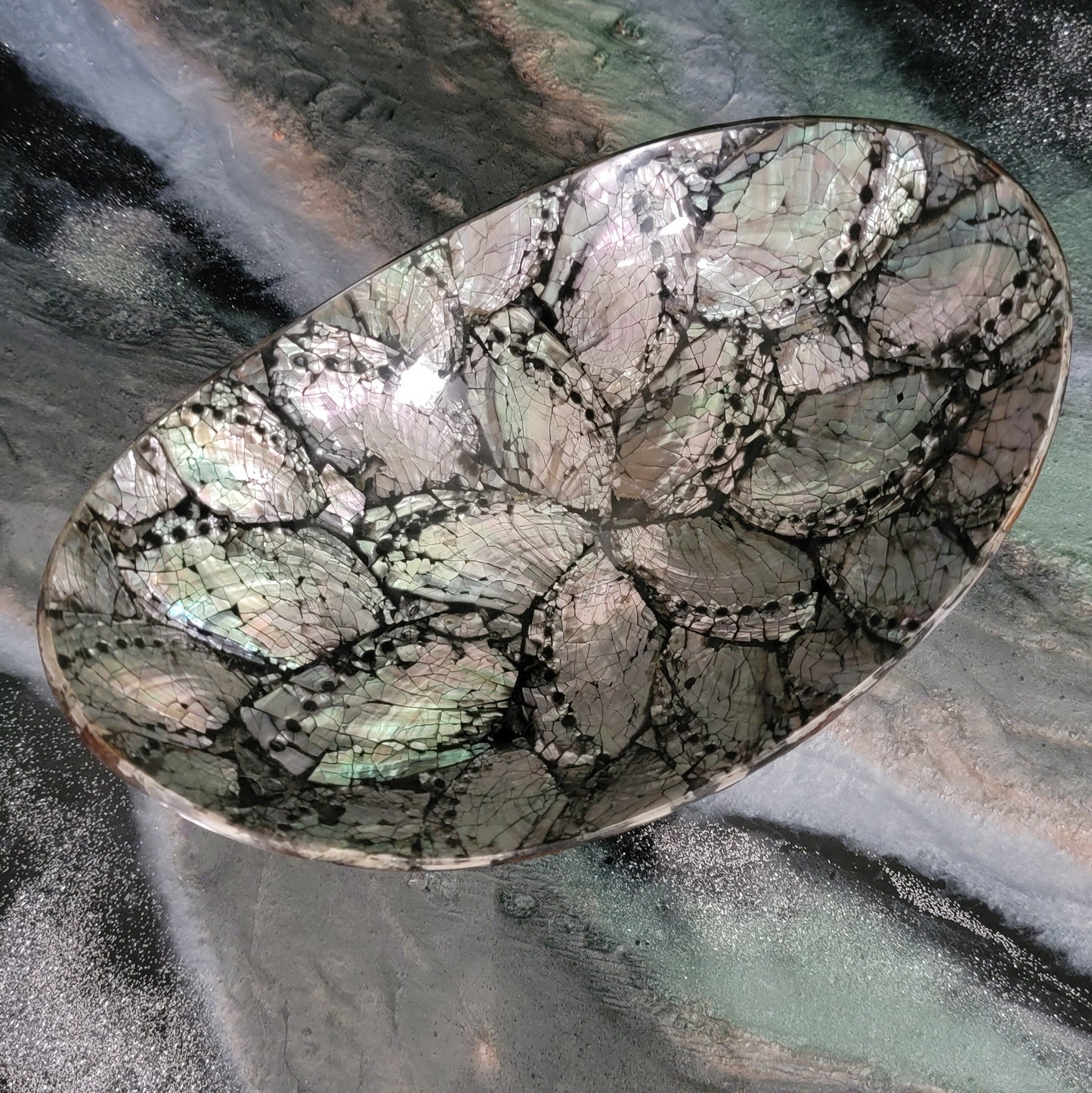 Mid Mod Vintage Shell Bowl