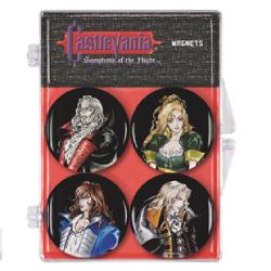 CASTLEVANIA Symphony of the Night Magnet 4 Pack Set Magnets Dark Horse Comics