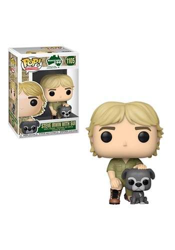 CROCODILE HUNTER STEVE IRWIN W/ SUI POP Funko POP! Figure POP! Television