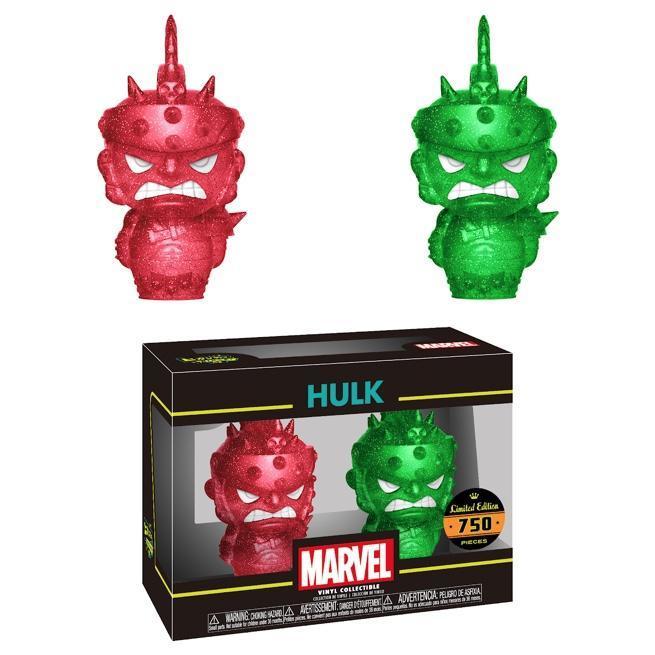 Funko Hikari XS Vinyl Figure - MARVEL -Gladiator Hulk (2 Pack - Red & Green) Hikari Figures Funko