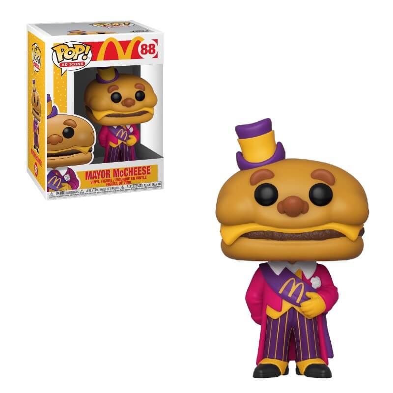 MCDONALD'S Mayor McCheese Funko POP! Funko POP! Figure POP! Icons
