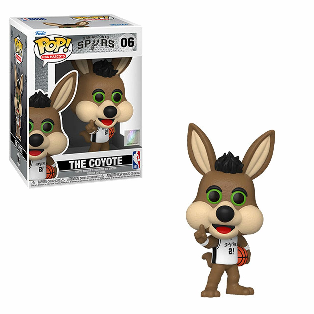 POP NBA MASCOTS SAN ANTONIO COYOTE Funko POP! Figure POP! Sports