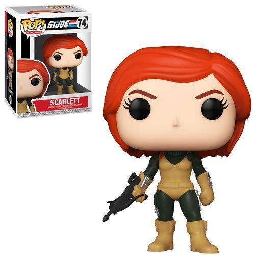 POP RETRO TOYS GI JOE SCARLETT Funko POP! Figure POP! Television
