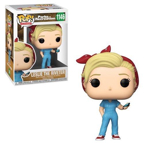 POP TV PARKS & REC LESLIE THE RIVETER Funko POP! Figure POP! Television