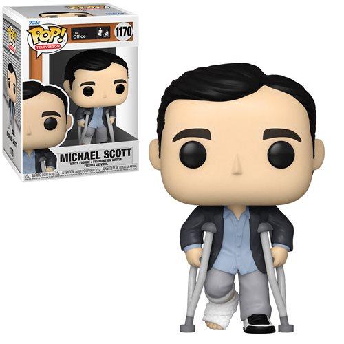 POP TV THE OFFICE MICHAEL W/ CRUTCHES Funko POP! Figure POP! Television
