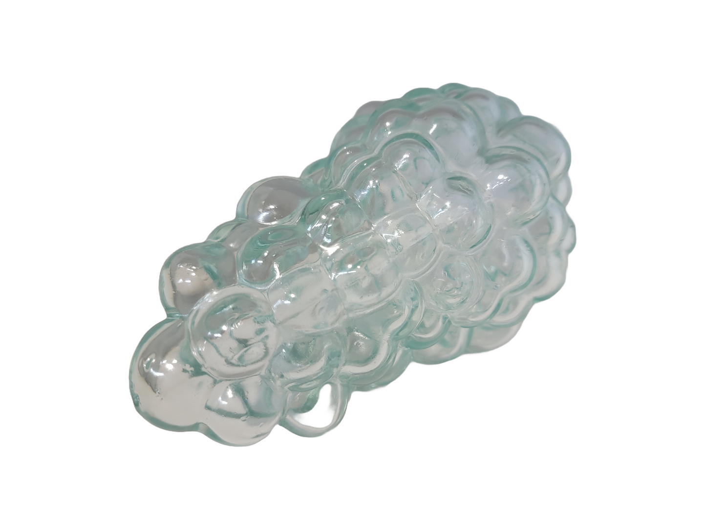 Glass Grape Jar made in Italy Vintage