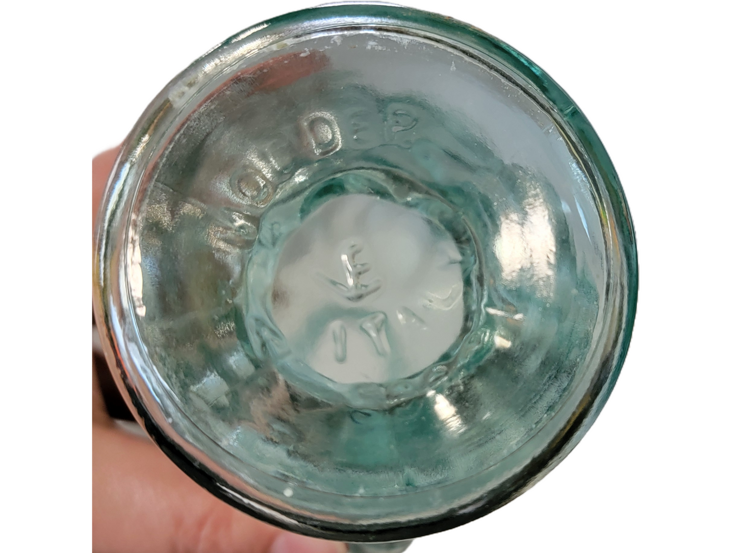 Glass Grape Decanter Vetreria Etrusca Mod Dep 500ml -Italy VTG