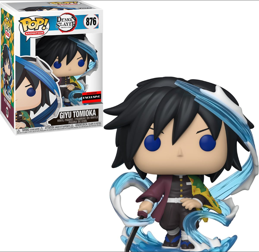 Demon Slayer Giyu Tomioka Pop! Vinyl Figure - AAA Anime Exclusive