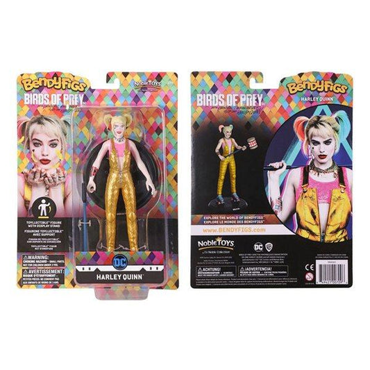 BENDY FIGS HARLEY QUINN Figurines The Noble Collection