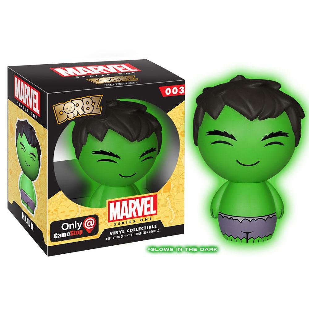 Funko Dorbz Vinyl Figure - MARVEL - Hulk Glow in the Dark (Gamestop Exclusive) Dorbz Funko