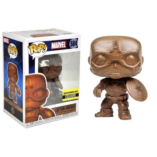 Funko POP! Figure - MARVEL - Captain America (Entertainment Earth Exclusive) Funko Exclusives POP! Marvel