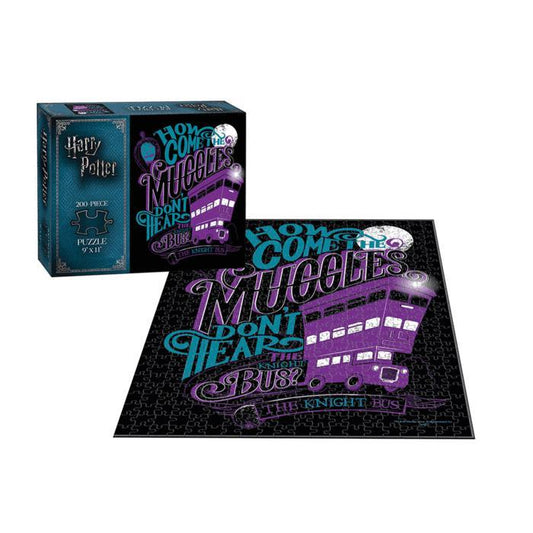Harry Potter Puzzle - 200 pc - Knight Bus Puzzles USAopoly