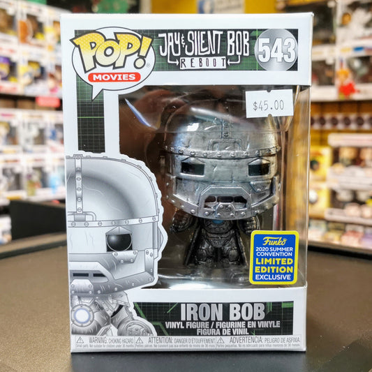 JAY AND SILENT BOB - Iron Bob - SDCC Exclusive Funko Pop Funko Exclusives POP! Movies