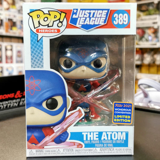 JUSTICE LEAGUE The Atom 2021 Wonderous Con Exclusive Pop! Funko Exclusives POP! DC