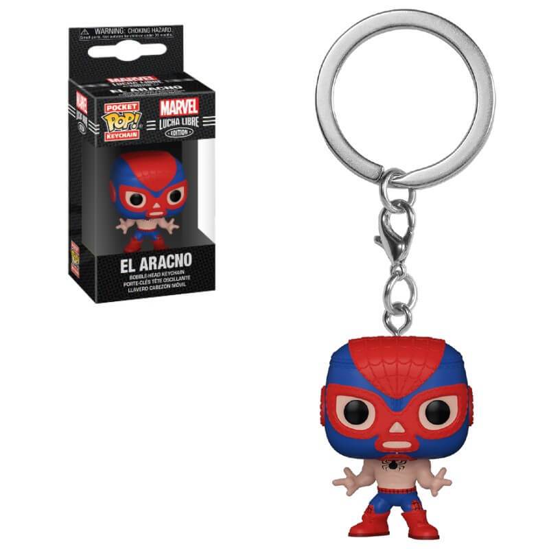 LUCHADORES Deadpool POP! Keychain Funko POP! Keychain POP! Marvel