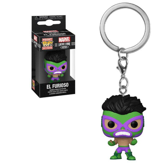 LUCHADORES Hulk POP! Keychain Funko POP! Keychain POP! Marvel