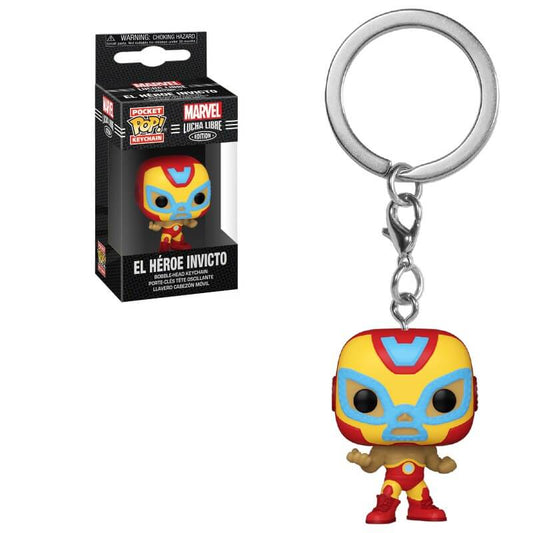 LUCHADORES Iron Man POP! Keychain Funko POP! Keychain POP! Marvel