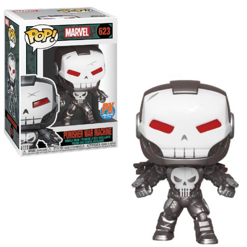 MARVEL - Punisher War Machine - PX Previews Exclusive POP! Funko Exclusives POP! Marvel