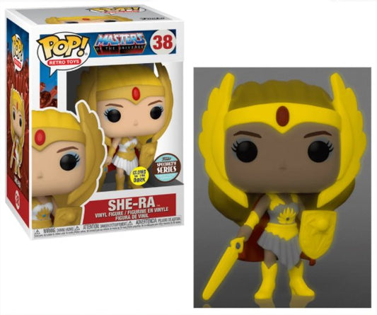 MASTERS OF THE UNIVERSE She-Ra Specialty Series GITD POP! Funko Exclusives POP! Television