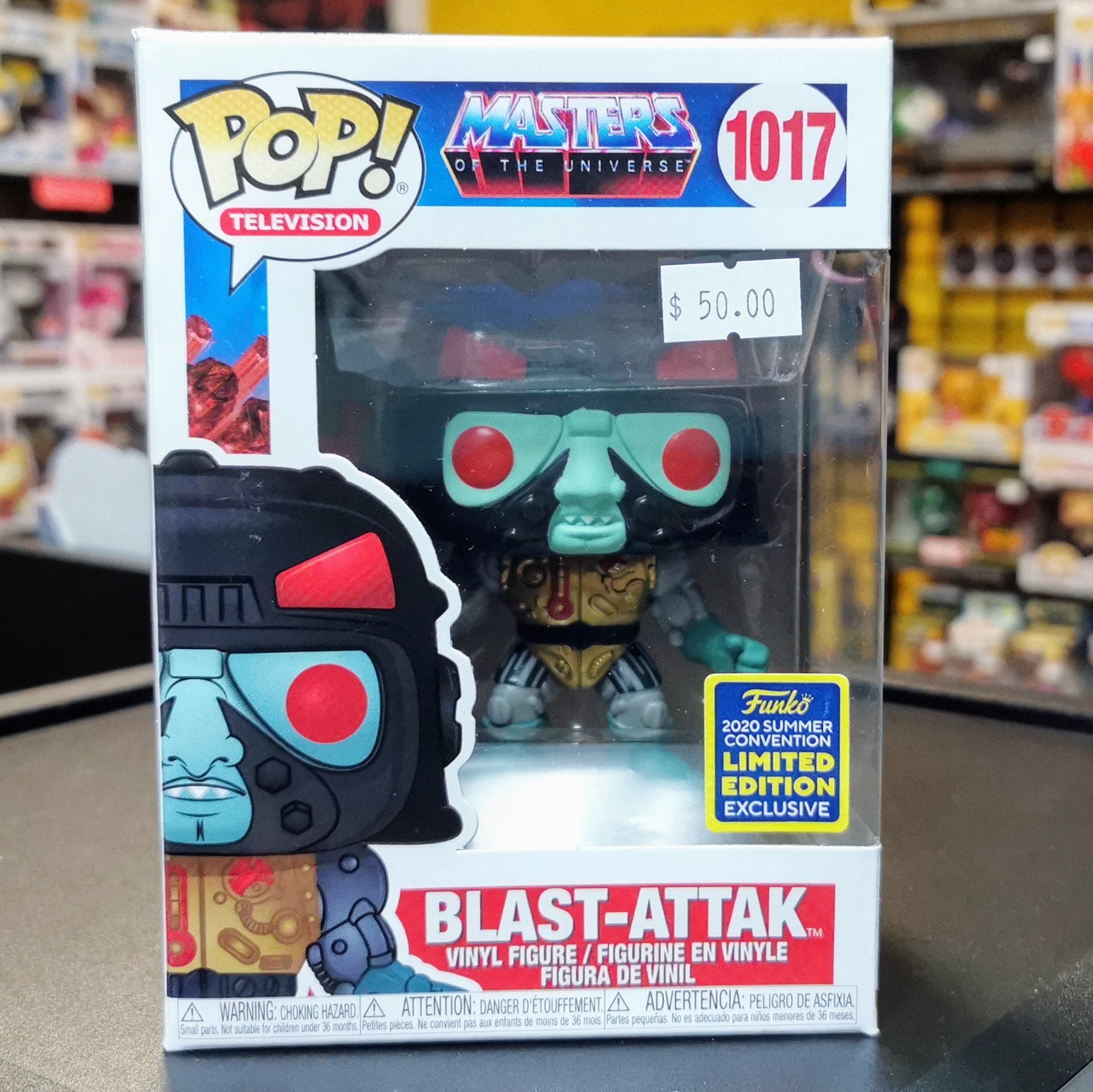 MOTU Blast Attak Con Exclusive POP! Funko Exclusives POP! Television