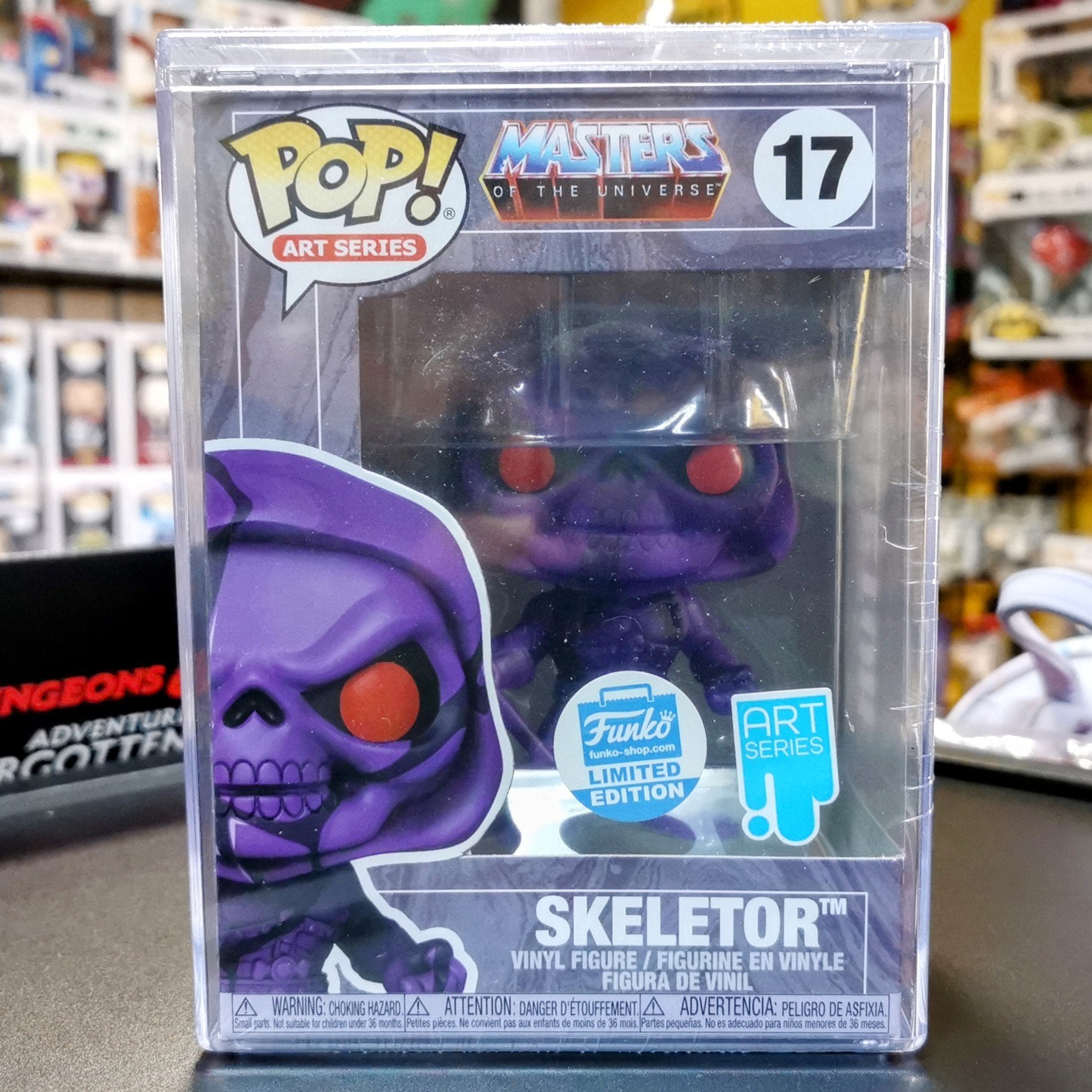 MOTU Skeletor Art Series Exclusive POP! Funko Exclusives POP! Television