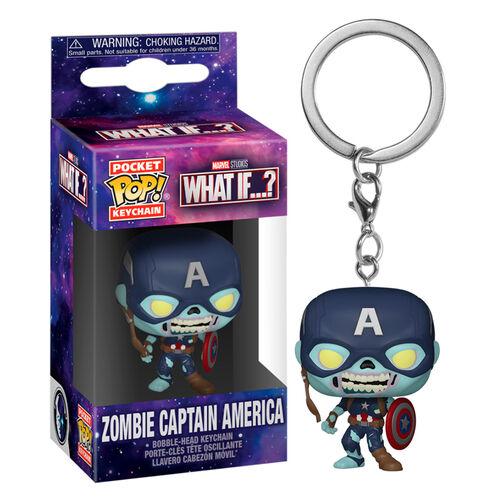 POP KEYCHAIN MARVEL WHAT IF CAPTAIN AMERICA Funko POP! Keychain POP! Marvel