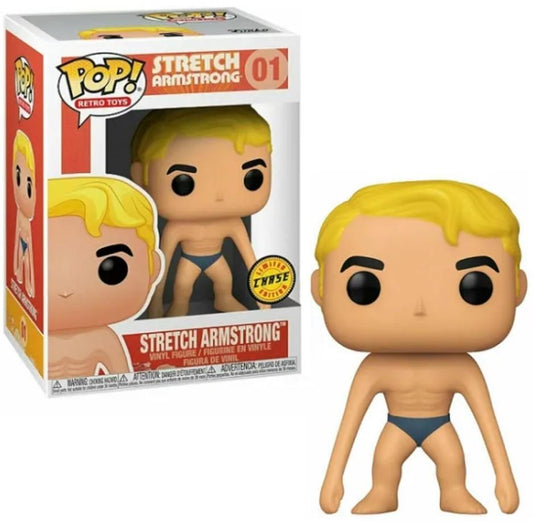 RETRO TOYS Stretch Armstrong CHASE Funko POP! Funko Exclusives POP! Icons