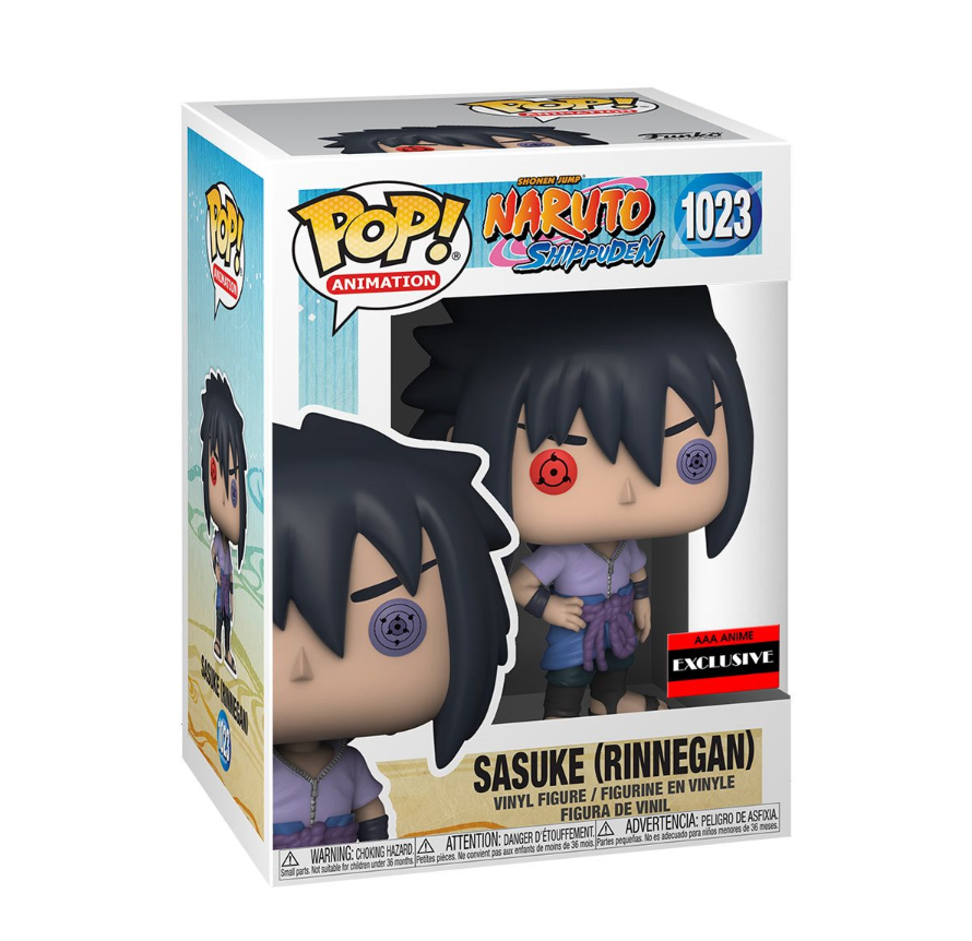 POP Naruto Sasuke Rinnegan AAA Anime Exclusive